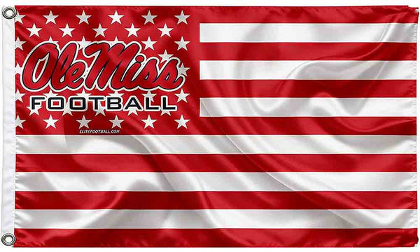 Ole Miss Rebels Flag-3x5FT-NCAA University of Mississippi Flag Ole Miss Hotty Toddy Banner U of M