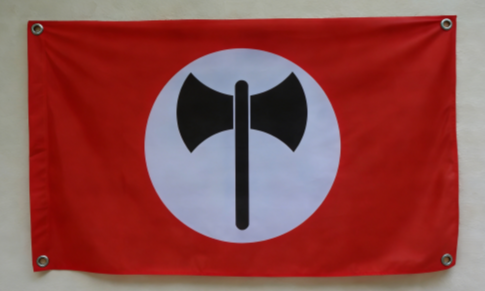 Ordine Nuovo Fllag 3x5ft Banner-100% polyester