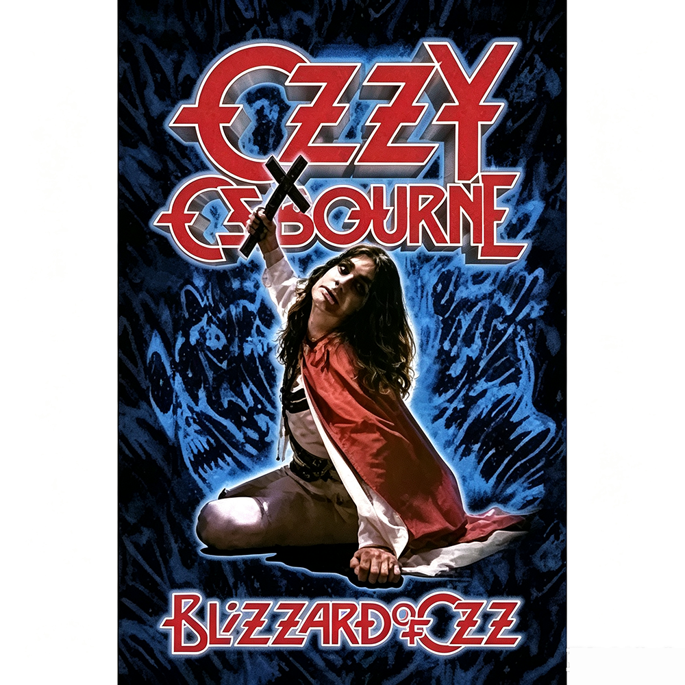 Ozzy Osbourne Flag -3x5 ft Cape Verde -100% polyester-2 Metal Grommets-One sided /Two sided