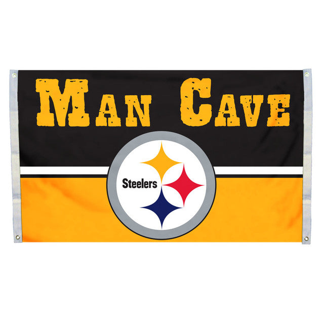 Drapeau des Steelers de Pittsburgh - Bannières d'équipe en gros et Drapeau des Steelers de Pittsburgh - Bannières d'équipe en gros et