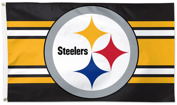 Pittsburgh Steelers Flag-3x5FT NFL the Terrible Towel Flag Banner-100% polyester