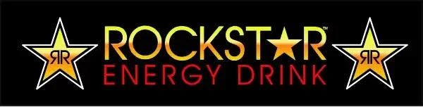 Rockstar Energy Drink Flag -2'X8' Banner Flag-100% polyester-8 Metal Grommets-One sided
