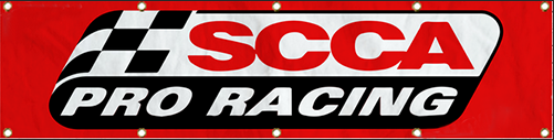 Scca Flag-3x5 FT Banner-100% polyester-SCCA Pro racing flag 2x8 ft