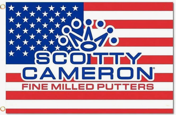 Golf S-ScoTTY C-CameRONS Flag -3x5 ft Scotty Cameron Banner -100% Polyester  - One sided / Double sided