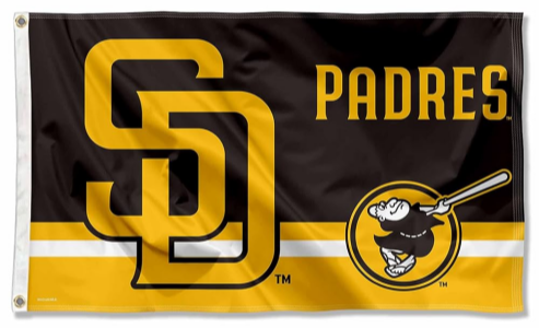 San Diego Padres Flag-MLB sd padres 3x5FT Banner-100% polyester