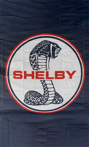 Ford Shelby Cobra Flag-3x5ft Banner-Vertical