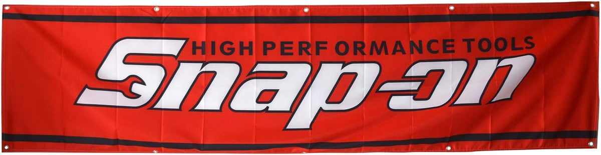 Snap on Tools Banner Flag- 2x8ft Flags-