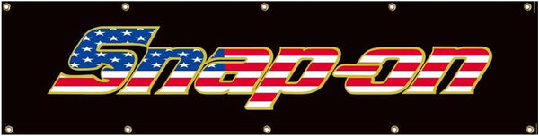 Snap on Tools Banner Flag- 2x8ft Flags-