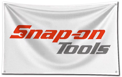 Snap on Tools Banner Flag- 3x5 ft Flags-100% Polyester
