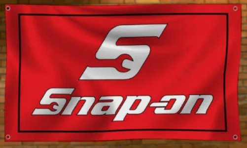 Snap on Tools Banner Flag- 3x5 ft Flags-100% Polyester