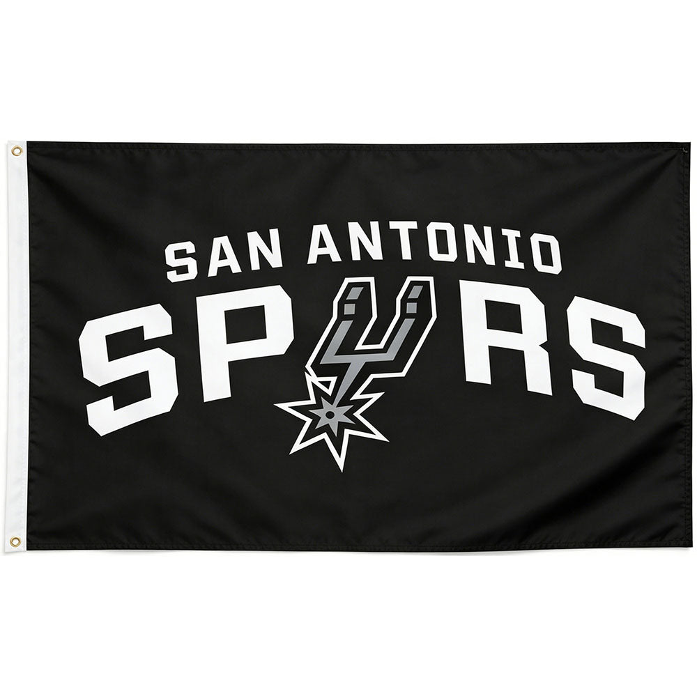 San Antonio Spurs Flag-3x5FT Banner-100% polyester -One sided / Double sided