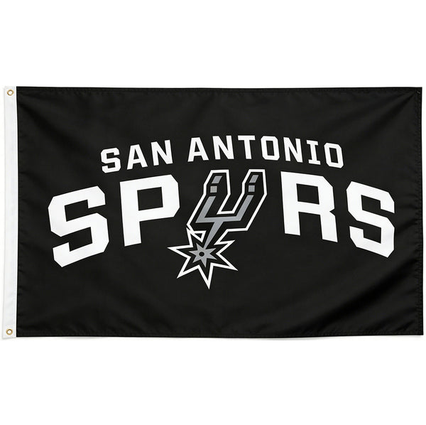 San Antonio Spurs Flag-3x5FT Banner-100% polyester -One sided / Double sided