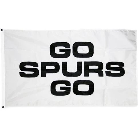 San Antonio Spurs Flag-3x5FT Banner-100% polyester -One sided / Double sided