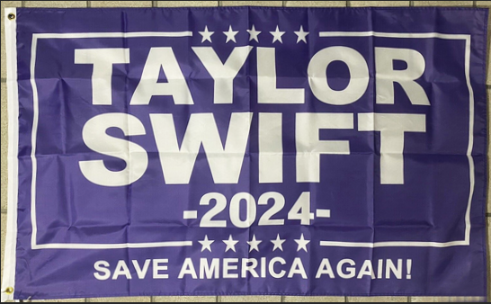 Taylor Swift Flag-3X5FT 100% polyester-2 Metal Grommets