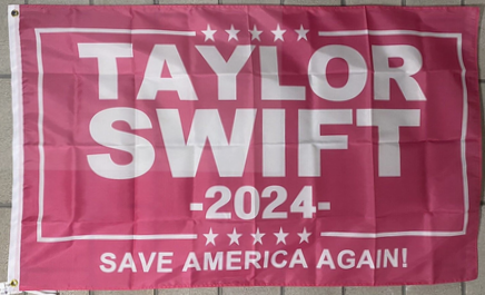 Taylor Swift Flag-3X5FT 100% polyester-2 Metal Grommets