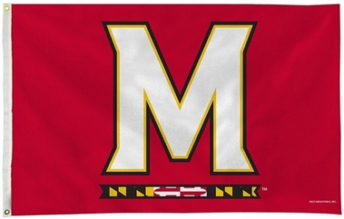 Maryland Terrapins Flag -UMD flag banner 3x5ft ,NCAA University of Maryland flag