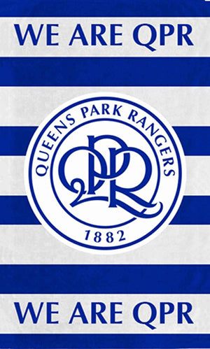 Queens Park Rangers Flag Vertical -3x5ft QPR FC flag