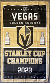 Las Vegas golden knights flag -3x5ft vegas golden knights  Banner-100% polyester
