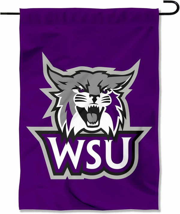 Weber State Garden Flag Wildcats -12.5 x 18"  28 x 40" Inches - Weber State University Wildcats Garden Flag-Double sided s