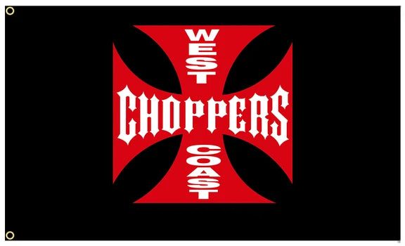 West Coast Choppers Flag- 3x5FT Banner-100% polyester