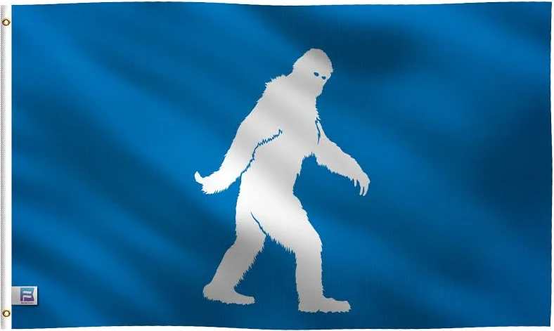 Yeti Flag – Himalayan Bigfoot  -3x5 ft Banner -100% polyester-2 Metal Grommets-One sided /Two sided