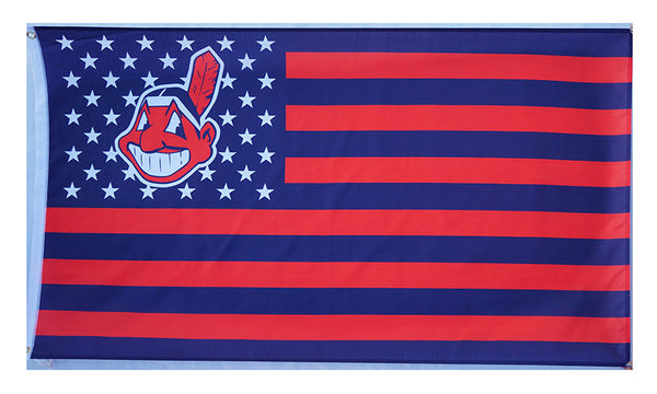 Cleveland Indians Flag-3x5 Banner-100% polyester - flagsshop
