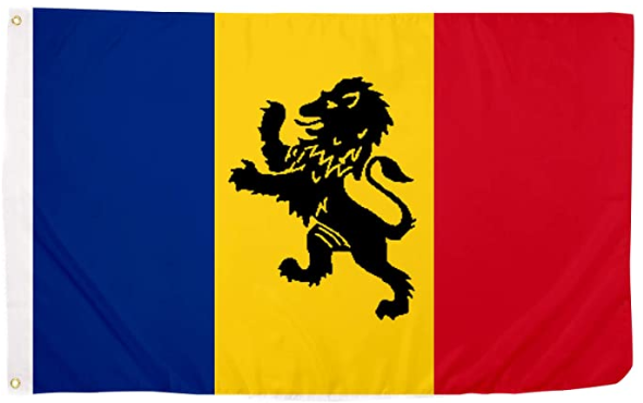 Delta Kappa Epsilon Chapter Fraternity Flag-3 x 5 ft DKE Banner-100% polyester-2 Metal Grommets