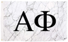 Alpha Phi Sorority Letter Flag-3 x 5 ft A Phi Banner-100% polyester-2 Metal Grommets