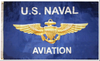 US Navy Aviation Flag-3x5 FT U.S. Naval Aviation Banner-100% polyester-2 Metal Grommets