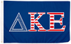 Delta Kappa Epsilon Chapter Fraternity Flag-3 x 5 ft DKE Banner-100% polyester-2 Metal Grommets