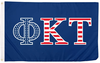 Phi Kappa Tau USA Letter Fraternity Flag -3 x 5 ft Banner-100% polyester-2 Metal Grommets