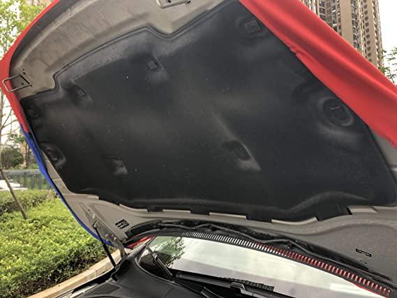 Black Love Car Hood Cover Flag ,Engine Flag,3.3X5ft/6X7FT,100% Polyester Elastic Fabrics Can be Washed Suitable for SUV and Pickup Trucks