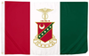 Kappa Sigma Chapter Fraternity Flag-3x5 FT Banner-100% polyester-2 Metal Grommets