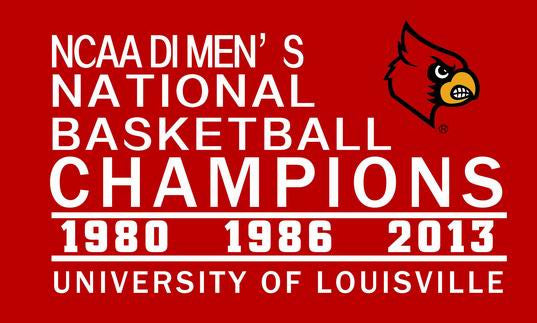 Louisville Cardinals Star Wars Flag-3x5 ft Banner -NCAA UL University Large College Flag - flagsshop