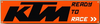 Custom KTM Flag-63x16in -100% polyester