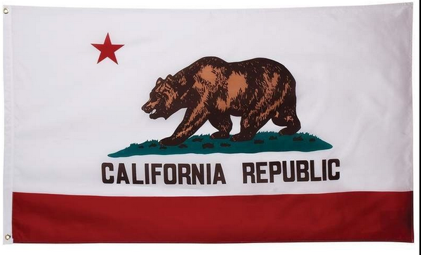 New California Republic Flag-3x5 Banner-100% polyester - flagsshop