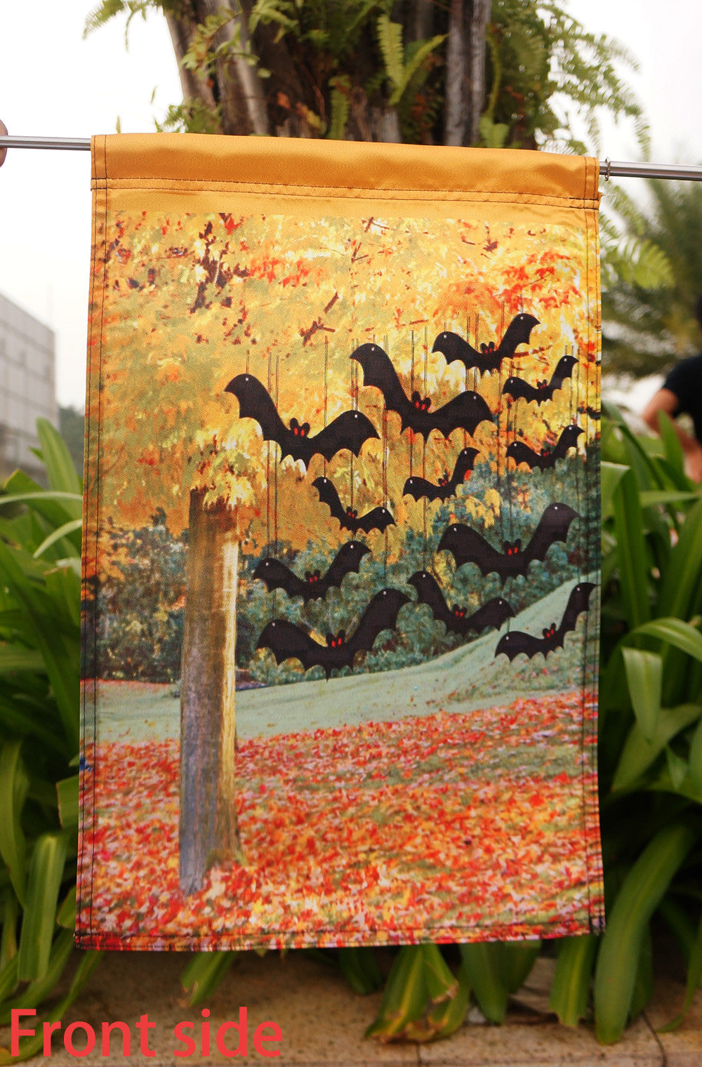 Halloween flag Bats festival flag 12.5 x 18 "" 28 x 40 Inches. - flagsshop