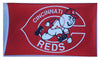 Cincinnati Reds Flag-3x5FT Banner-100% polyester