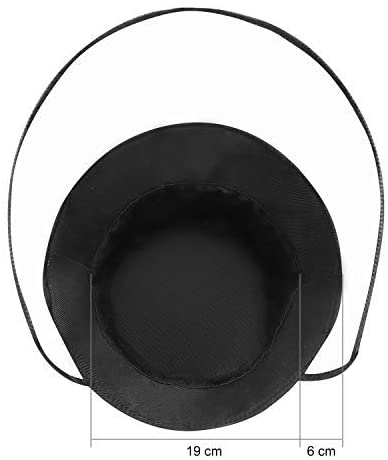 Protective Face Shield Fisherman Hat Anti-Spitting Splash Facial Cover Windproof Dustproof Safety Mask Anti Drool Saliva Respirator Isolation Mask Anti UV Sun Cap Lightweight Transparent Goggles - flagsshop