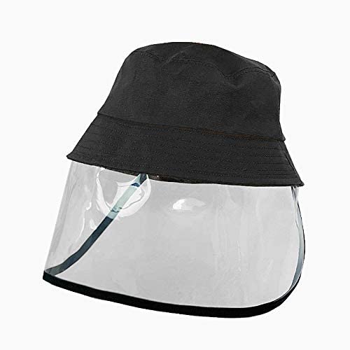 Kids Anti Spitting Protective Hat Face Shield Fisherman Hat Anti Splash Safety Mask Facial Cover Windproof Dustproof Face Protection Anti Drool Saliva Isolation Mask Anti UV Sun Cap - flagsshop