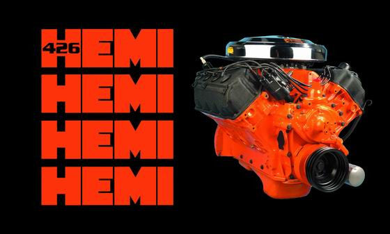 426 Hemi Flag-3x5 FT Banner-100% polyester-2 Metal Grommets - flagsshop