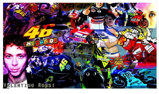 VALENTINO ROSSI 46 FLAG THE DOCTOR Flag-3x5 FT Banner-100% polyester-2 Metal Grommets - flagsshop