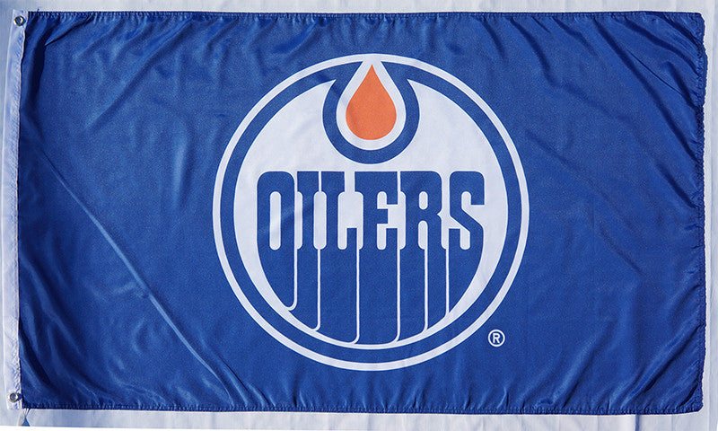 Edmonton Oilers Flag-3x5 Banner-100% polyester - flagsshop
