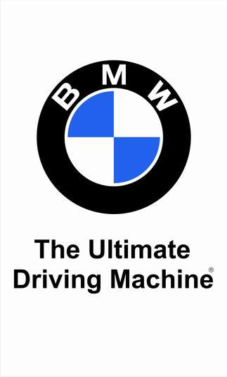 BMW flag-3x5 FT-100% polyester-Checkered Banner-mini - flagsshop