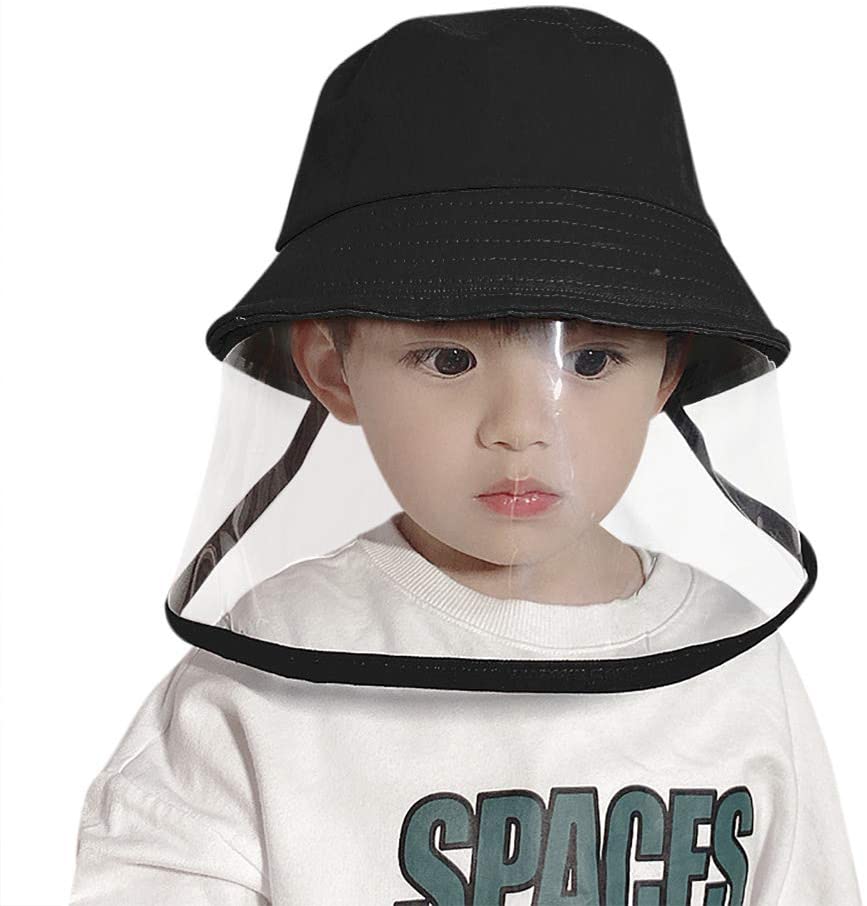 Protective Face Shield Fisherman Hat Anti-Spitting Splash Facial Cover Windproof Dustproof Safety Mask Anti Drool Saliva Respirator Isolation Mask Anti UV Sun Cap Lightweight Transparent Goggles - flagsshop