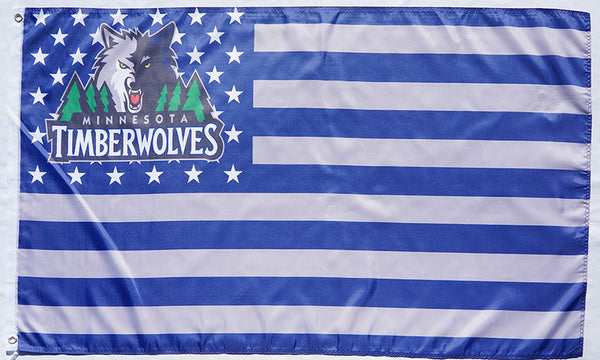 Minnesota Timberwolves Flag-3x5 Banner-100% polyester - flagsshop