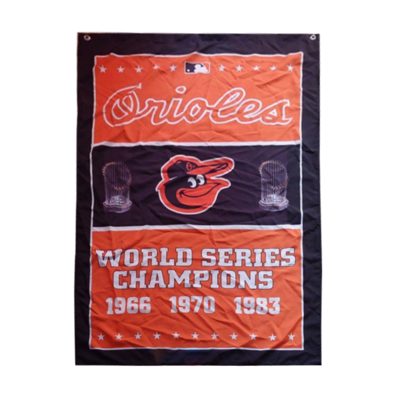 Orioles 1970 World Series Championship Flag Print