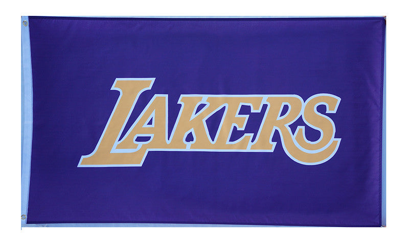 L.A. Lakers Flag-3x5 Banner-100% polyester - flagsshop
