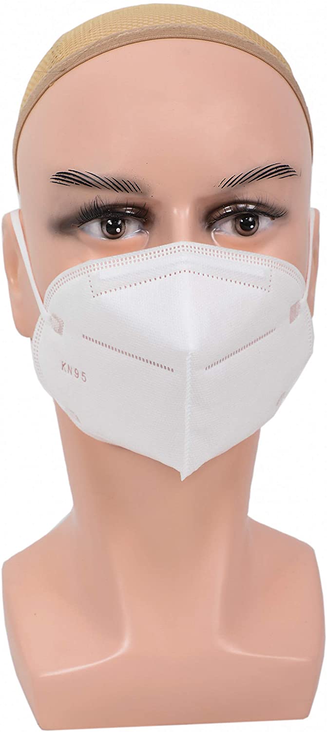 KN95 Masks Full Face Mask with Free Adjustable Headgear N95 Mask Full Face Mask Dust Masks (20packs) - flagsshop