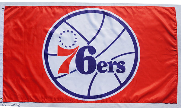 Philadelphia 76ers Flag-3x5 Banner-100% polyester - flagsshop